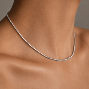 Minimalist Tennis Necklace